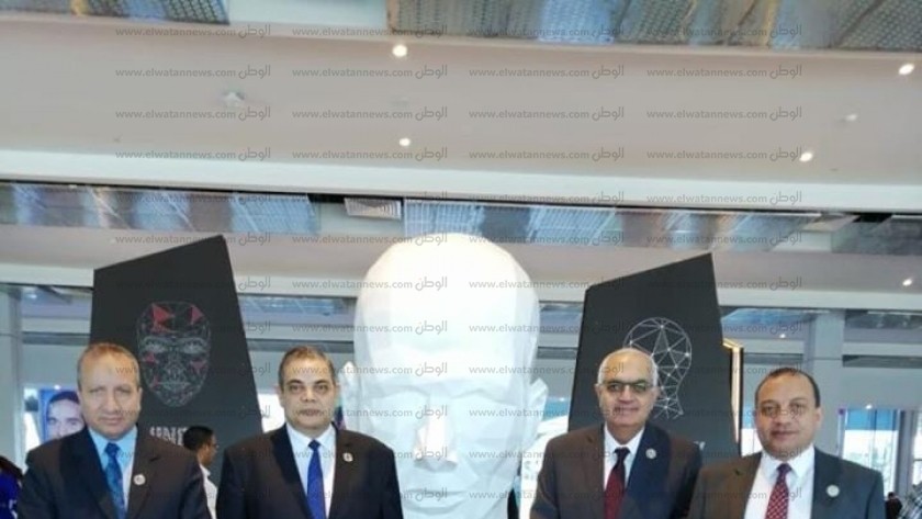 رئيس جامعة كفر الشيخ خلال مشاركته فى منتدى شباب العالم