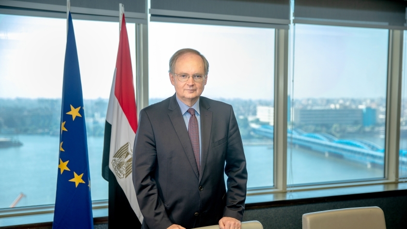 كريستيان برجر سفير الاتحاد الأوروبي لدى مصر