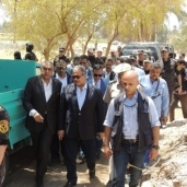 اللواء جمال عبد الباري يقود حملة الأمنية بسوهاج