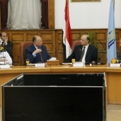 لقاء محافظ القاهرة ومدير الأمن
