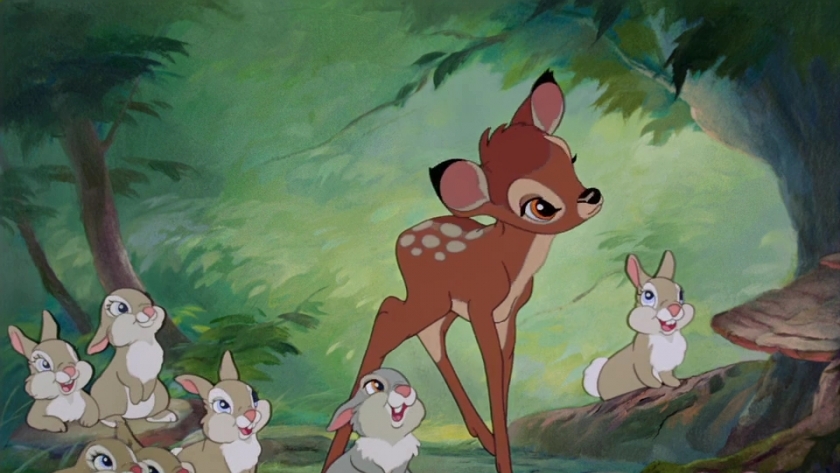 مشهد من فيلم Bambi