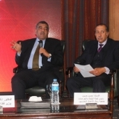 «الشرقاوى» خلال مؤتمر جمعية رجال الأعمال المصريين