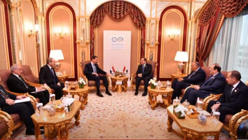 الرئيس السيسى يبحث مع نظيره بشار الأسد تطورات الأوضاع في غزة