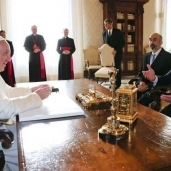العاهل الأردني وبابا الفاتيكان