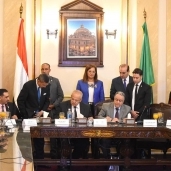 خلال توقيع بروتوكول تعاون بمقر جامعة القاهرة