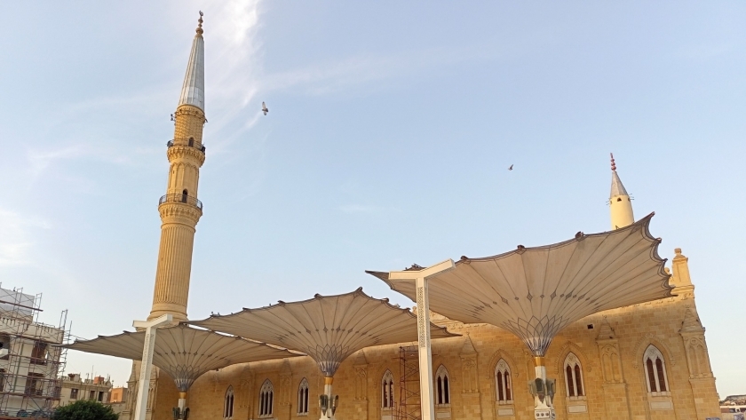 أعمال تطوير مسجد الحسين