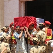 صورة من جنازة الشهيداء
