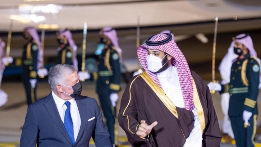 محمد بن سلمان يستقبل العاهل الأردني عبدالله الثاني