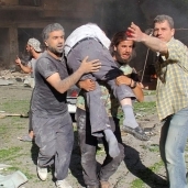 قصف إدلب السورية