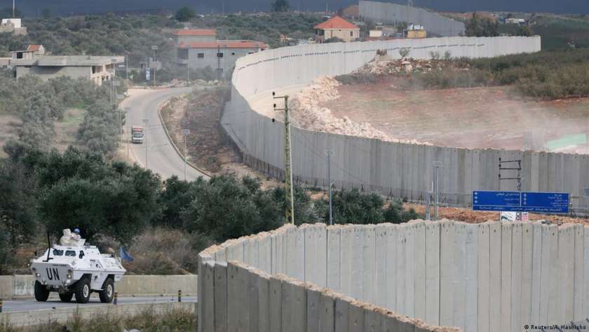 المناطق الحدودية بين شمال إسرائيل وجنوب لبنان
