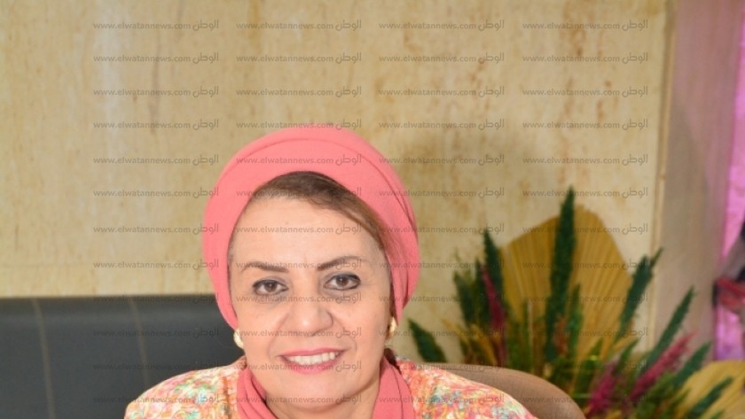 الدكتورة مها غانم نائب رئيس جامعة أسيوط