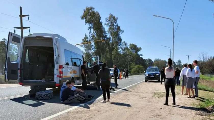 موقع حادث الطعن في الأرجنتين