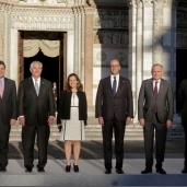 وزراء خارجية دول "G7" وفيديريكا موغيريني في لوكا الإيطالية