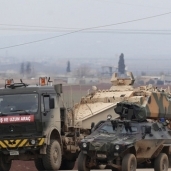 القوات التركية قرب مدينة الباب
