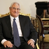 الرئيس السابق عدلي منصور