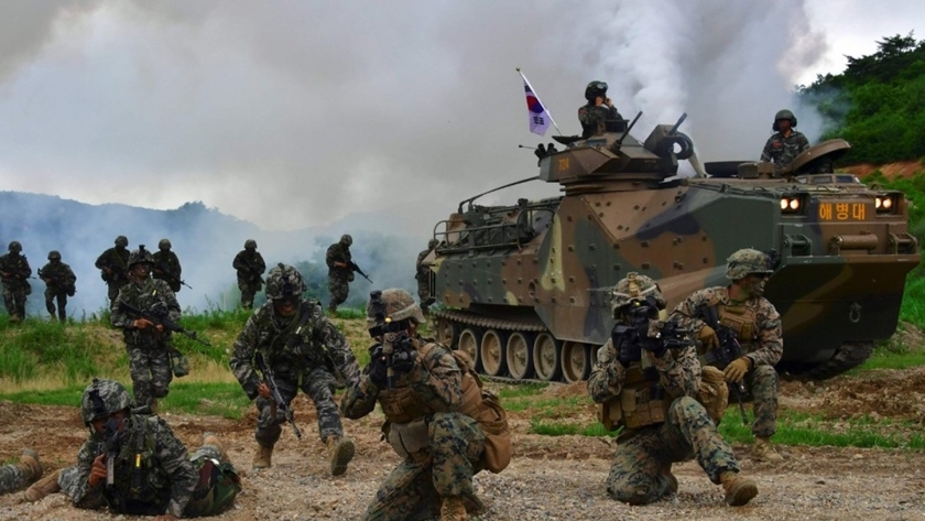 عناصر من الجيش الكوري الجنوبي - صورة أرشيفية