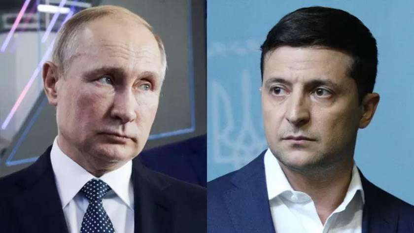 الرئيسان الروسي والأوكراني