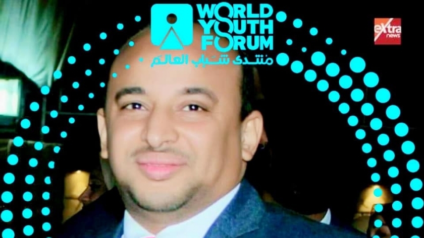 محمد جمال مشارك في منتدى شباب العالم عبر التواجد الافتراضي