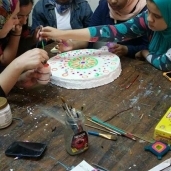 ورشة زخارف إسلامية ببيت ثقافة 26 يوليو بالإسكندرية