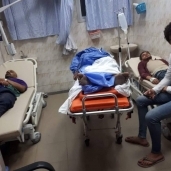 الوطن تنشر صور مصابي حادث إنهيار صومعه أثناء تلاقيهم العلاج