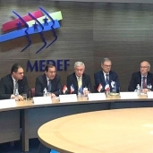 جانب من اجتماع وزير البترول بمجلس الأعمال الفرنسي