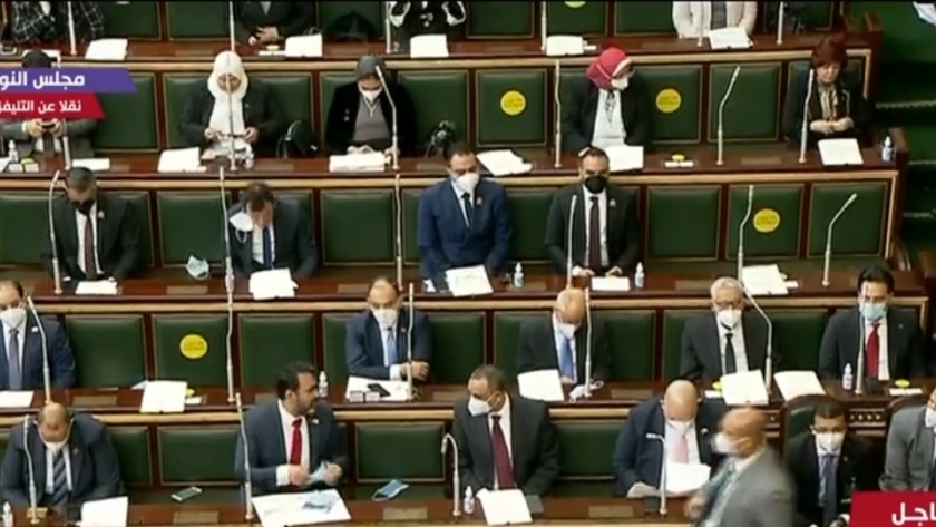 لقطة من جلسة مجلس النواب الافتتاحية