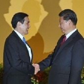 الرئيس الصيني ونظيره التايواني