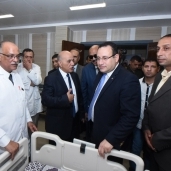 محافظ الإسكندرية يفتتح أعمال تطوير مستشفي العامرية العام