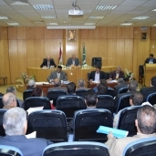 محافظ المنيا في اجتماع المجلس التنفيذي
