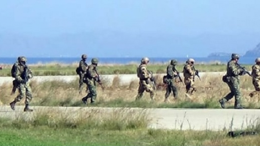 القوات المصرية واليونانية والقبرصية خلال تدريب «ميدوزا 9»