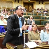 الدكتور مصطفى مدبولي خلال جلسة البرلمان