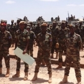عناصر من الجيش الوطني الصومالي
