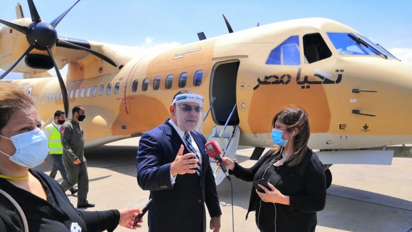 النرحلة الثالثة للمساعدات المصرية إلى لبنان