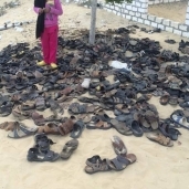 صورة أحذية الشهداء