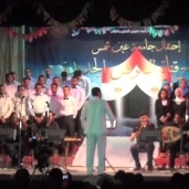 احتفالية جامعة عين شمس بافتتاح قناة السويس الجديدة
