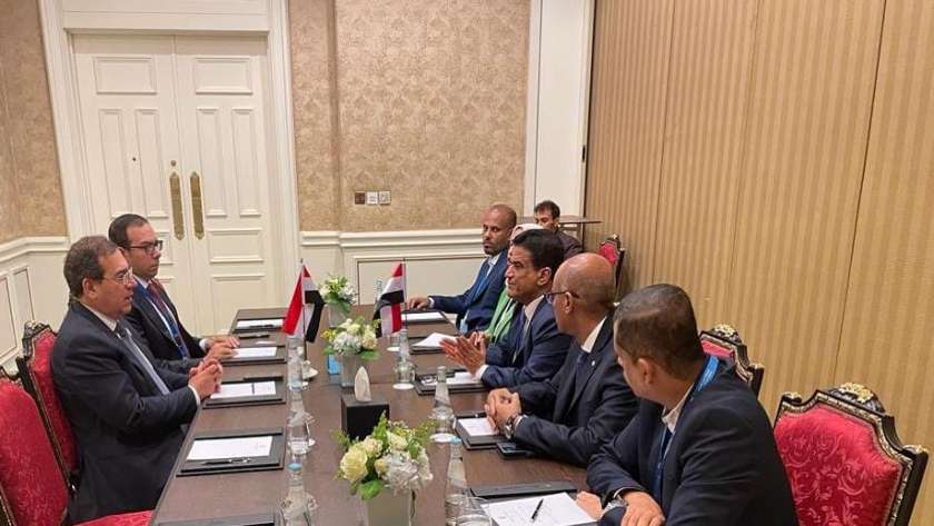 مباحثات مع وزير الطاقة اليمنى والأمين العام لمنظمة الدول المصدرة للغاز