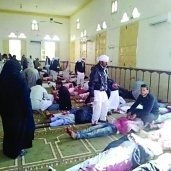 حادث استهداف المصليين بمسجد الروضة