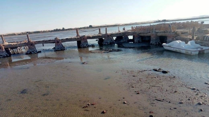 جفاف بحيرة فطناس في سيوة