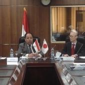 وزير المالية محمد معيط والسفير الياباني