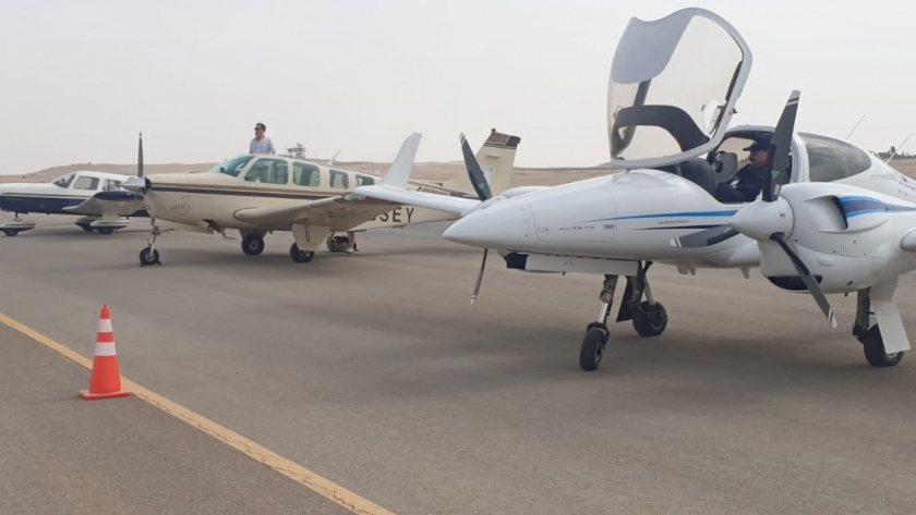 إنطلاق فعاليات المسابقة الدولية لرالي الطائرات Fly in Egypt 2023
