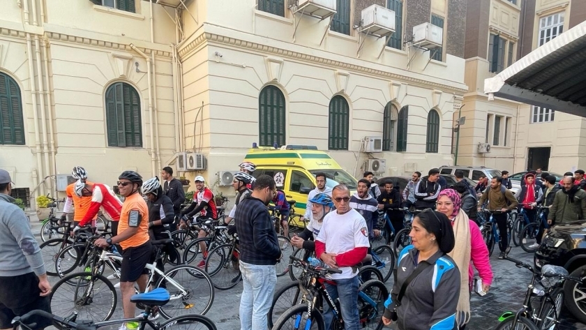 الماراثون الرياضي «القاهرة خضراء مع ركوب الدراجات»
