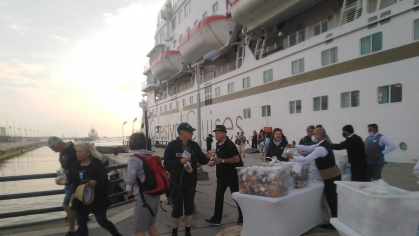 السفينة السياحية بميناء بورسعيد