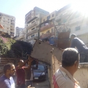 حملة إزالة تعديات بمنطقة "محرم بك" وسط الإسكندرية