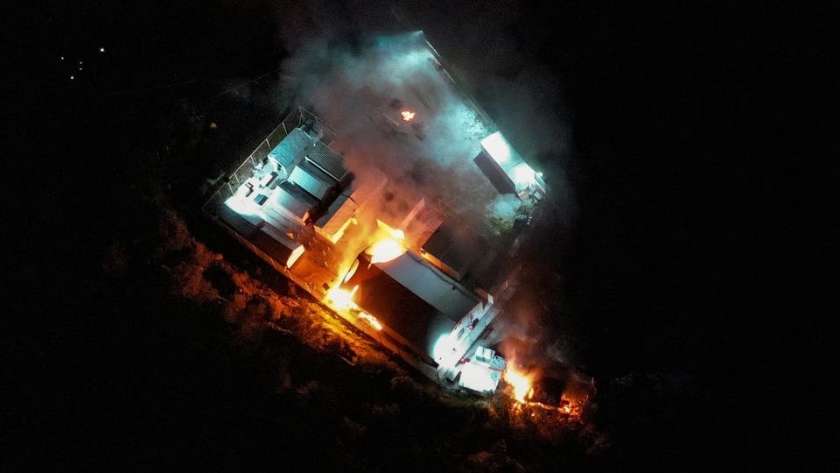 إضرام النار في مركز سابق للإيواء في اليونان