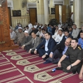 المستشار وائل مكرم، محافظ الفيوم، خلال حضوره احتفالية المحافظة بذكرى فتح مكة