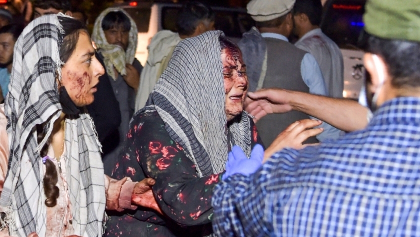 ضحايا هجوم مطار كابل أمس