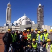العمال والمهندسون الذين شاركوا فى بناء الكاتدرائية