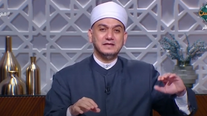 الشيخ خالد شعبان خلال برنامجه «مع التلاوة» على قناة الناس