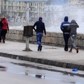 الإسكندرية تواجه موجة من الطقس السيئ