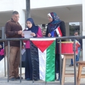 مدارس السويس تتضامن مع الشعب الفلسطينى